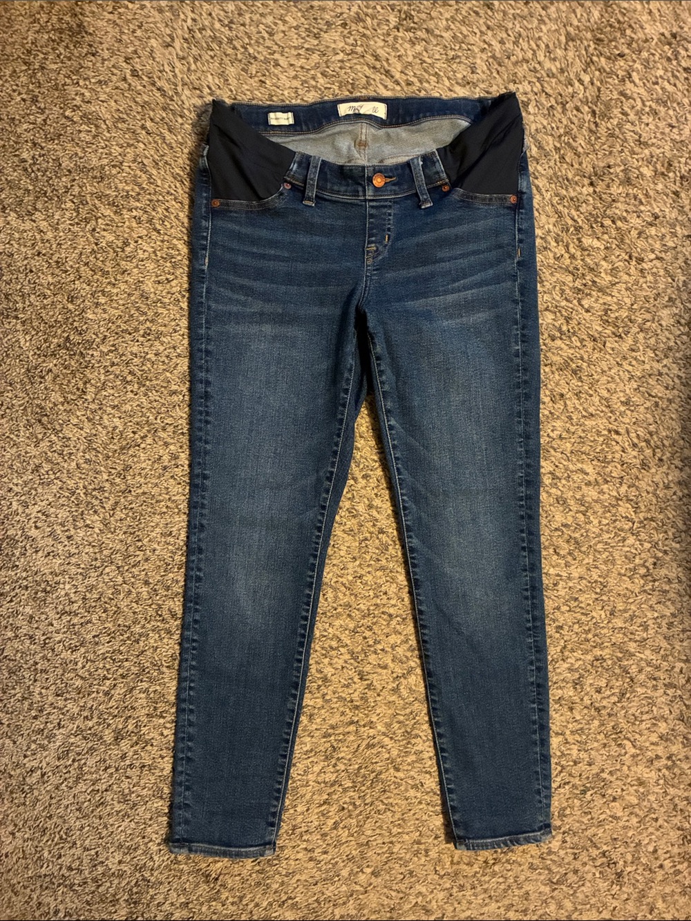 Madewell The maternity skinny jean -size 29
